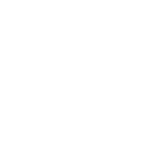 A white gear icon