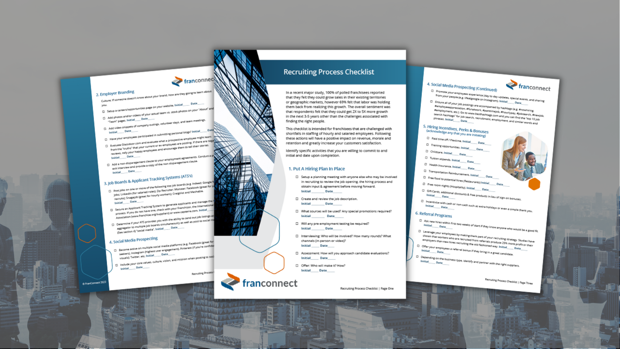 Additional Resources - Recruiting Checklist