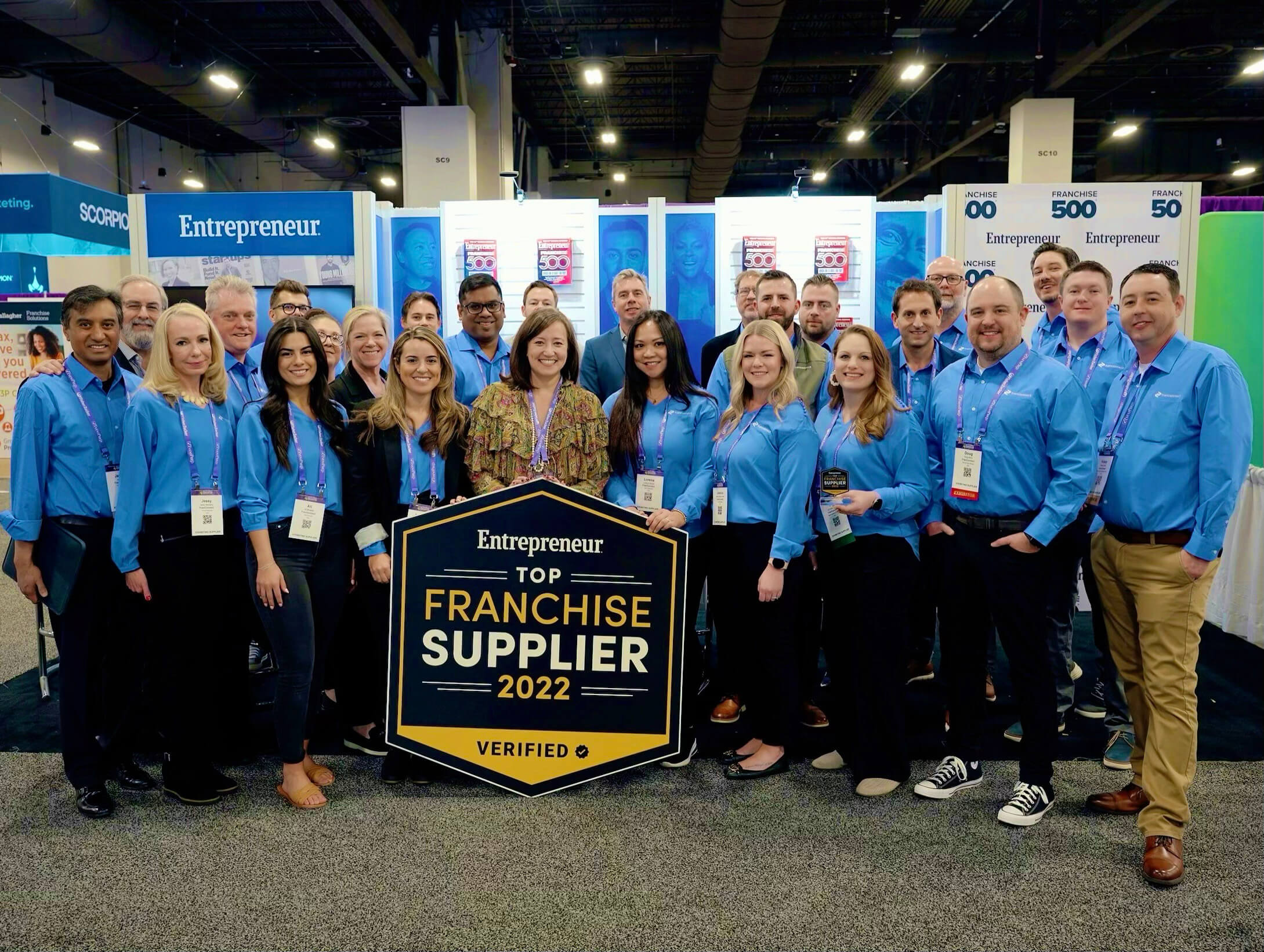 Entrepreneur Top Supplier Entrepreneur Top Supplier Survey Team Picture