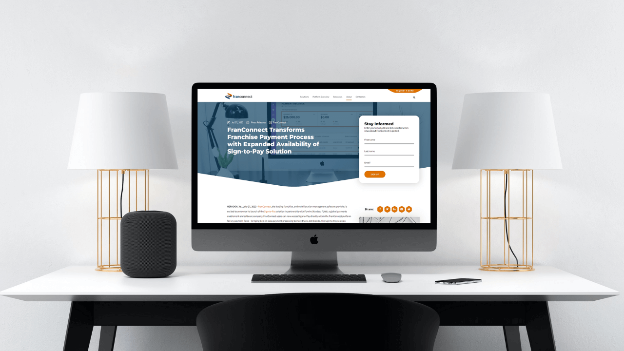 FranConnect Transforms