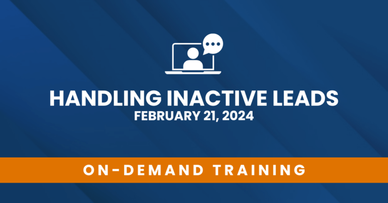 Handling-Inactive-Leads-02212024 - FranConnect On Demand Training: Handling Inactive Leads Cover Image