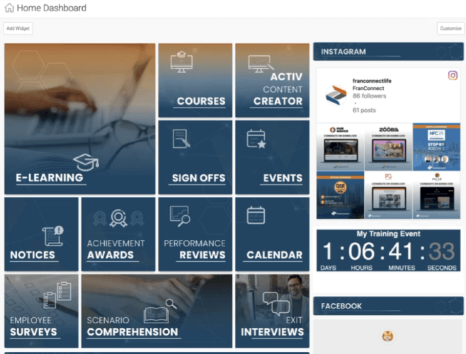 FranConnect World Manager Training and Development Module