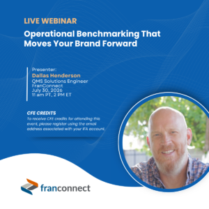 Operational Webinar Advertisement with Dallas Henderson